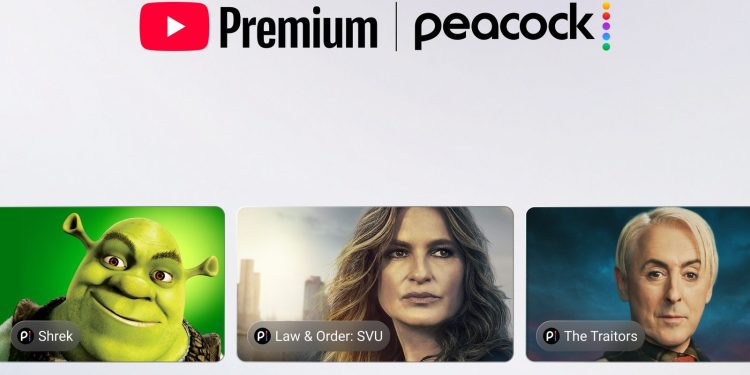 Peacock kommt 2027 ins Bundle von YouTube Premium